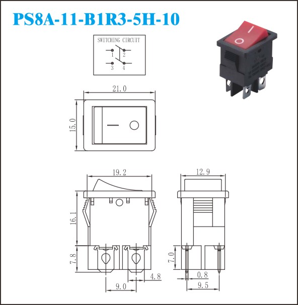 PS8A-11-B1R3-5H-10